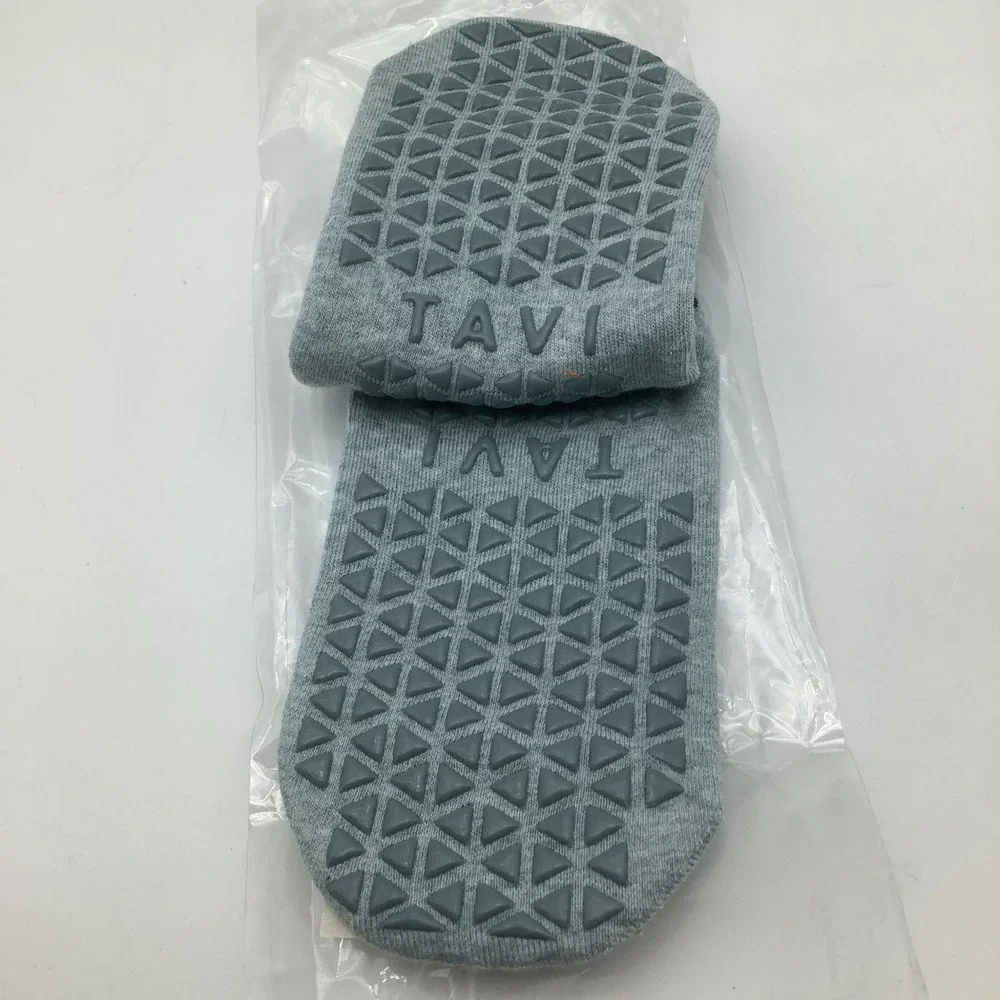 Tavi Cora Grip Socks Mirage Heather‎ Yoga Pilates Barre Size S New